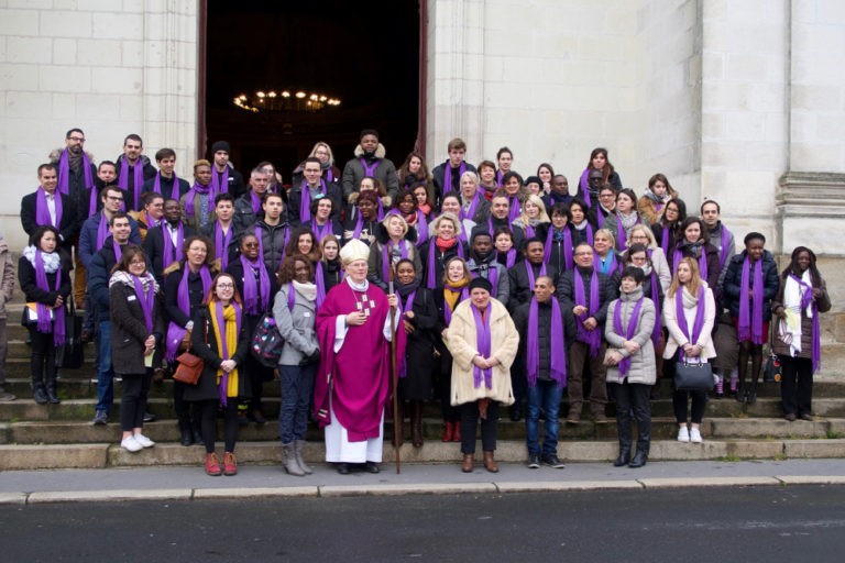 « L’appel décisif » des catéchumènes par Mgr James